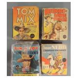 Four Little Big Books Westerns