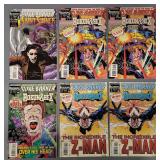Six Autographed Comics