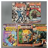 Five Bronze Marvel Comics