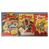 Three Doc Savage Comics Golden Age