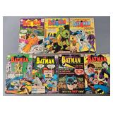 Seven Batman Comics