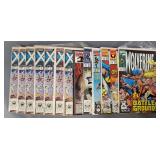 Thirteen Marvel Mutants Comics