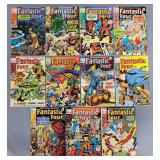 Eleven Fantastic Four Comics  last Jack Kirby art