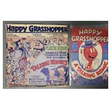 Happy Grasshopper Record and Comic