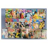Nineteen DC Romance Comics