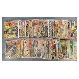 One Hunderd Nineteen low grade Gold And Silver Age Comics