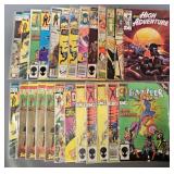 Twenty-Five Bronze Marvel Comics