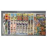Twelve Teenage Mutant Ninja Turtles Comics