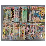 Thirty-two Superman Comics