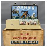 Lionel postwar O 334 dispatching board