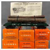 boxed Lionel postwar O rolling stock