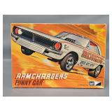 Mint Unbuilt MPC Ramchargers Funny Car 1/25 Scale Model Kit