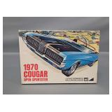 Factory Sealed MPC 1970 Cougar Open Sportster 1/25 Scale Model Kit