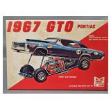 MPC 1967 Pontiac GTO 1/25 Scale Model Kit