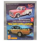 Two mint unbuilt AMT Pickup 1/25 Scale Model Kits