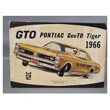 MPC 1966 GTO Pontiac GeeTO Tiger 1/25 Scale Model Kit