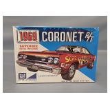 Factory Sealed MPC 1969 Coronet Superbee 1/25 Scale Model Kit