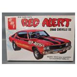 Factory Sealed AMT Red Alert Drag Chevelle SS 1/25 Scale Model Kit