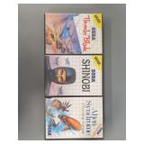 Sega Alien Syndrome, Shinobi, Thunder Blade Game Cartridges CIB