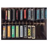 Group of Vintage Atari 2600 Game Cartridges