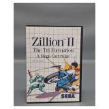 Sega Zillion II The Tri Formation Game Cartridge CIB