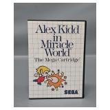 Sega Alex Kidd in Miracle World Game Cartridge in Case CIB
