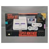 Nintendo Super NES Super Set Fames System in Original Box