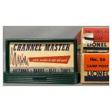 Postwar Lionel dealer billboard and more