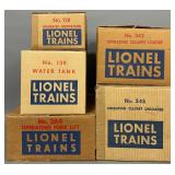 Postwar Lionel boxed accessories