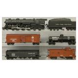 Lionel Prewar 700E with Scale Freight cars