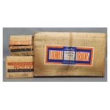 Lionel Prewar O Gauge 708 701 Scale Switcher and Tender Master Carton with Inner Boxes