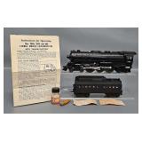 Lionel Postwar O 685 Locomotive and 6026W Tender