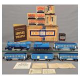 Rare Boxed Sears Lionel Prewar O Gauge 194WX Blue Comet Train Set