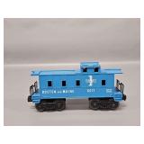 Mint Unrun Lionel Postwar O 6017 Glossy Boston and Maine Caboose