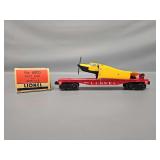 Lionel Postwar O 6800 Flat Car with Airplane in Original Box