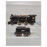 Lionel Prewar O Gauge 262E Steam Locomotive and 258T Tender