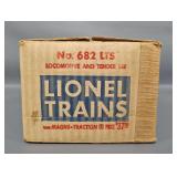 Rare Lionel Postwar O 682 LTS Master Carton