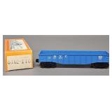 Unrun Lionel Postwar O 6162-110 Gondola in Overstickered Original Box