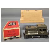 Lionel Postwar O 42 Picatinny Arsenal Switcher in Original Box