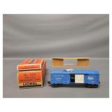 Unrun Lionel Postwar O Wabash 3424 Operating Brakeman Car in Original Box
