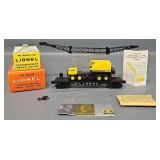 Unrun Lionel Postwar O 6828 Harnischfeger Truck Crane Car in Original Box