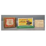 American Flyer prewar O 577 Remote Control Whistle Billboard in Original Box