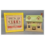 Lionel Prewar 189 Illuminated Villa in Original Box