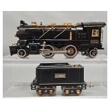 Lionel Prewar O Gauge 262E Steam Locomotive and 258T Tender