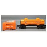 Mint Lionel Postwar O 6465-160 Tank Car in Original Box