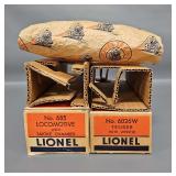 Lionel Postwar O 685 Locomotive and 6026W Tender Original Boxes ONLY