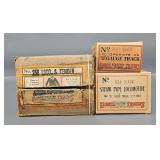 Lionel Prewar O Gauge 258 Steam Locomotive and Tender Boxes and Master Carton