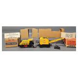 Lionel Postwar O 54 Track Ballast Tamper and 3360 Burro Crane in Original Boxes