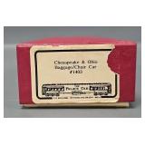 Palace Car Company HO Scale Brass Chesapeake & Ohio Baggage/Chair Car #1403