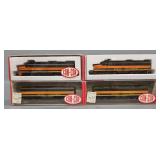 Con-Cor Kato N Scale Great Northern ABBA Diesel locomotive units in original boxes